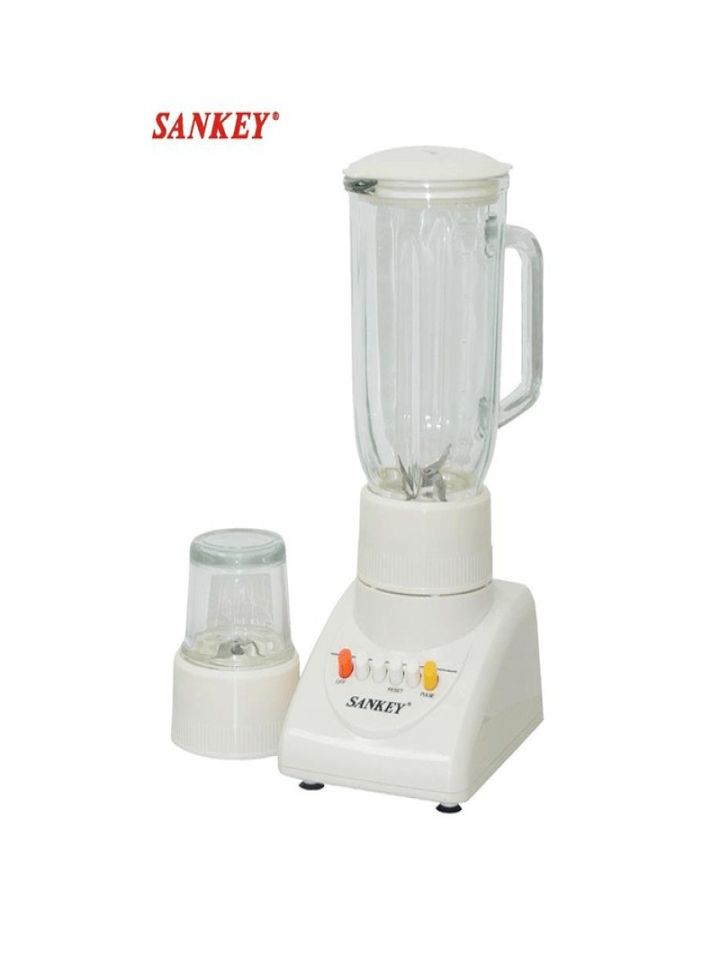 Licuadora de 2 Velocidades Funcin de Pulso Jarra de Vidrio 1.5L 500W