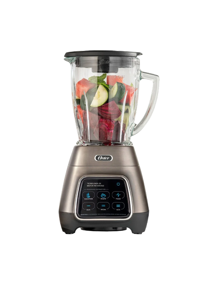 Licuadora Oster BLSTPYG1312XBG con Pantalla y Blend-N-Go