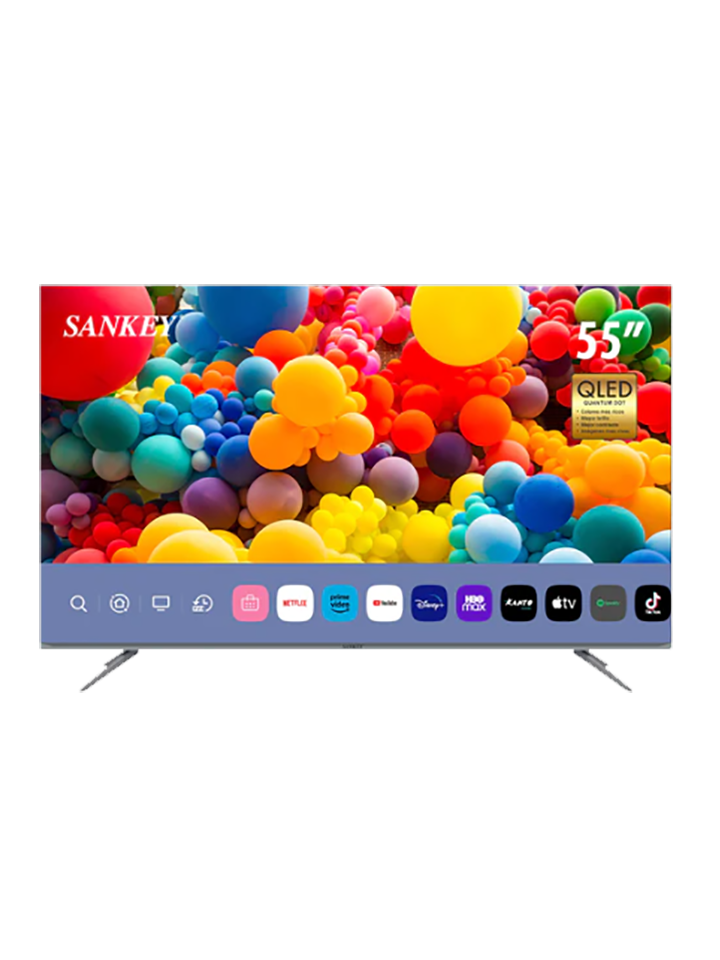 Televisor de 55 SmartTV Sankey CLED55DW8 4K Ultradelgado y Frameless