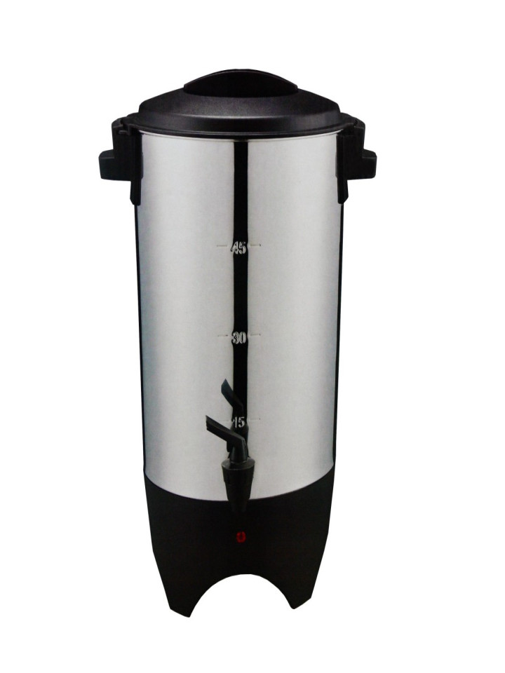 Cafetera Percoladora Sankey CM-4511 de 45 Tazas y Acero Inoxidable