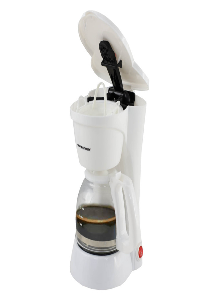 Cafetera Premier CM-6835 de 6 Tazas con Jarra de Vidrio