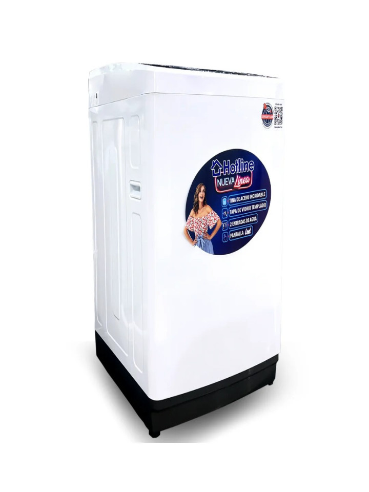 Lavadora Automtica Hotline 11Kg de Carga Superior Color Blanco