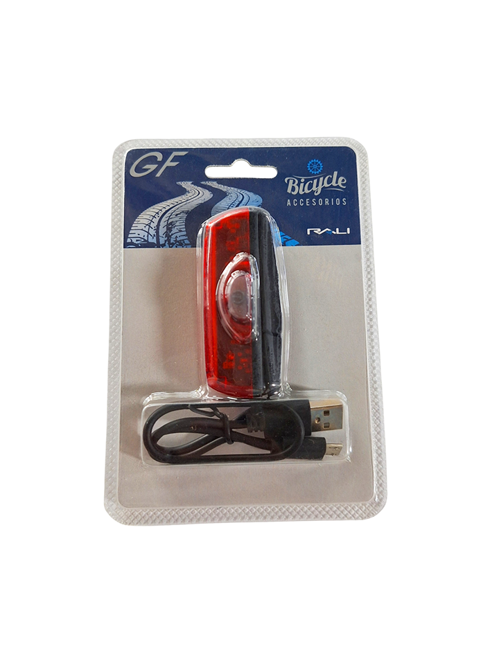 LUZ TRASER ROJA RECARGABLE