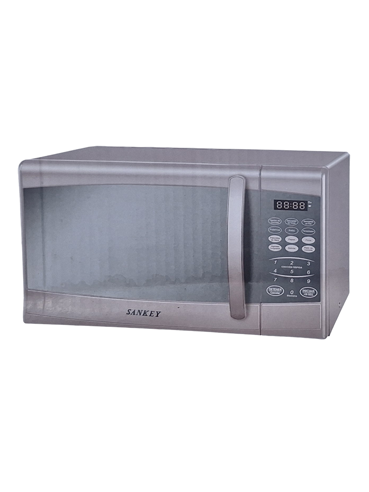 Microondas con Puertas de DiseNo Espejo Sankey MW-758SS de 20 Litros
