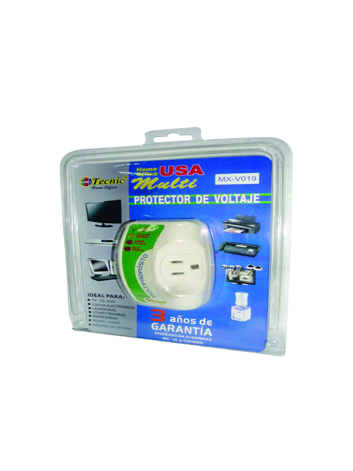 Protector de Voltaje Tecnic MX-V019 120V