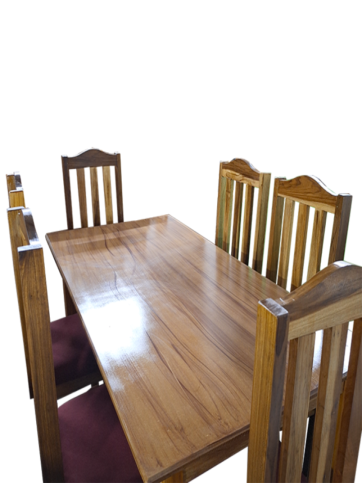 COMEDOR DE TECA 6PTS