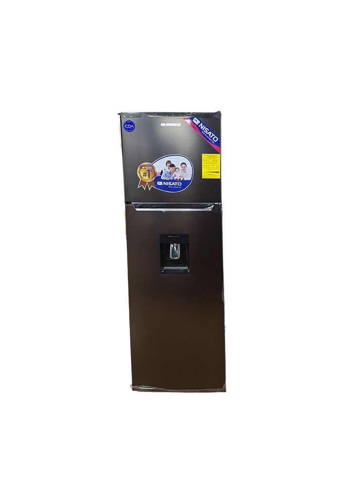 Refrigeradora Nisato NRF-288SWDLM con Dispensador y 248 L de Capacidad