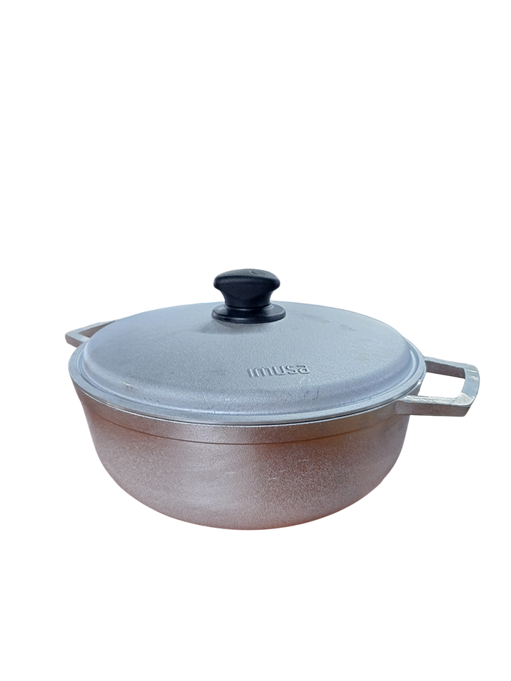 Paila de Aluminio Imusa con Tapa de 34cm