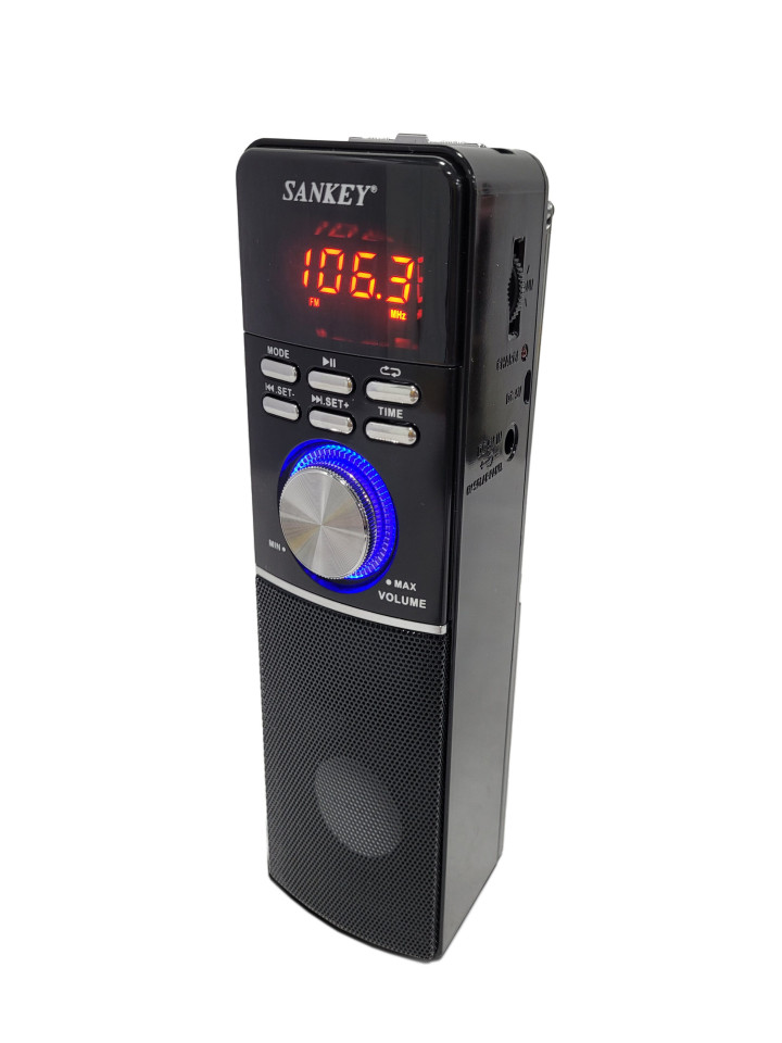 Radio Porttil Recargable AM FM Sankey R460BT USB SD