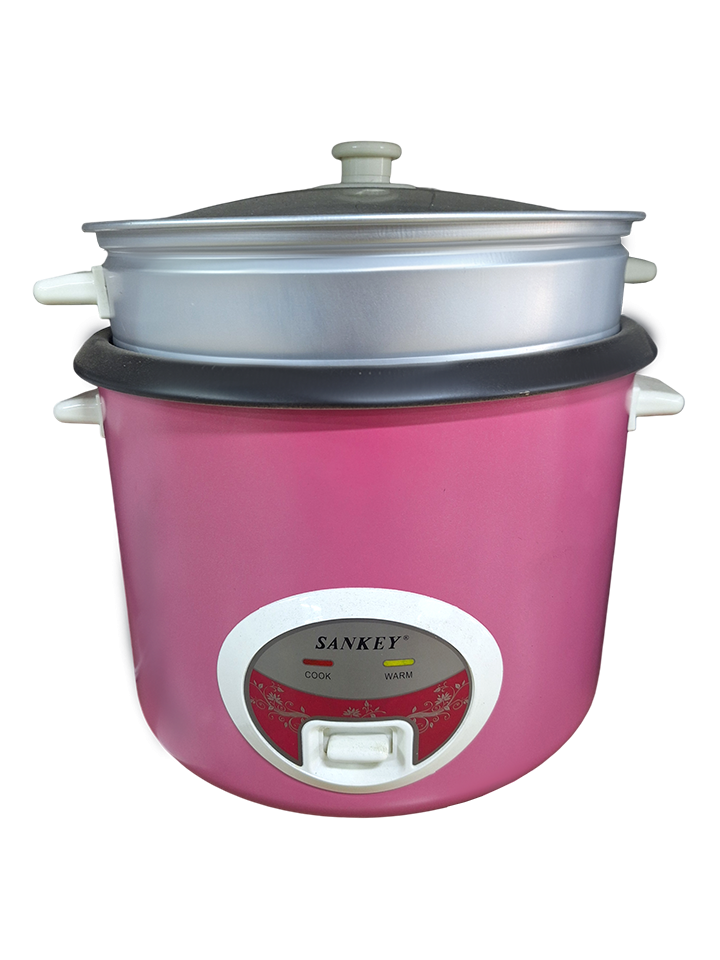 Olla Arrocera de 2.8 Litros Rosada Sankey RC-29