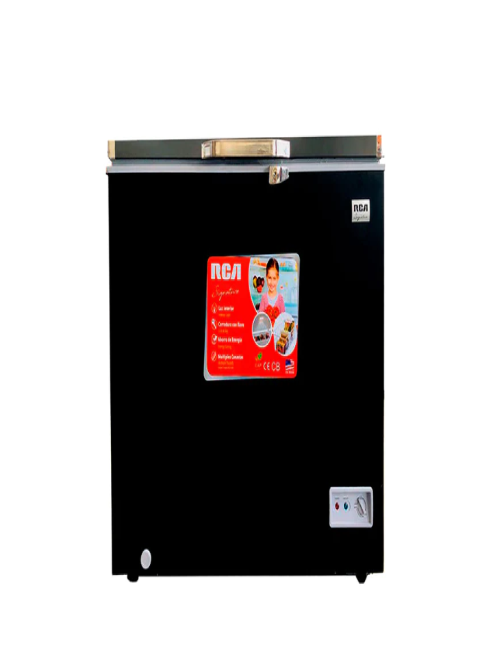 Congelador Horizontal Negro RCA RCSF-91DA de 258 litros