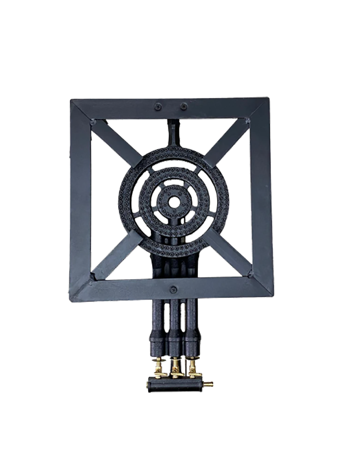 Estufa de Hierro UN QUEMADOR 3 YAVES de 3 Llaves SBG-07