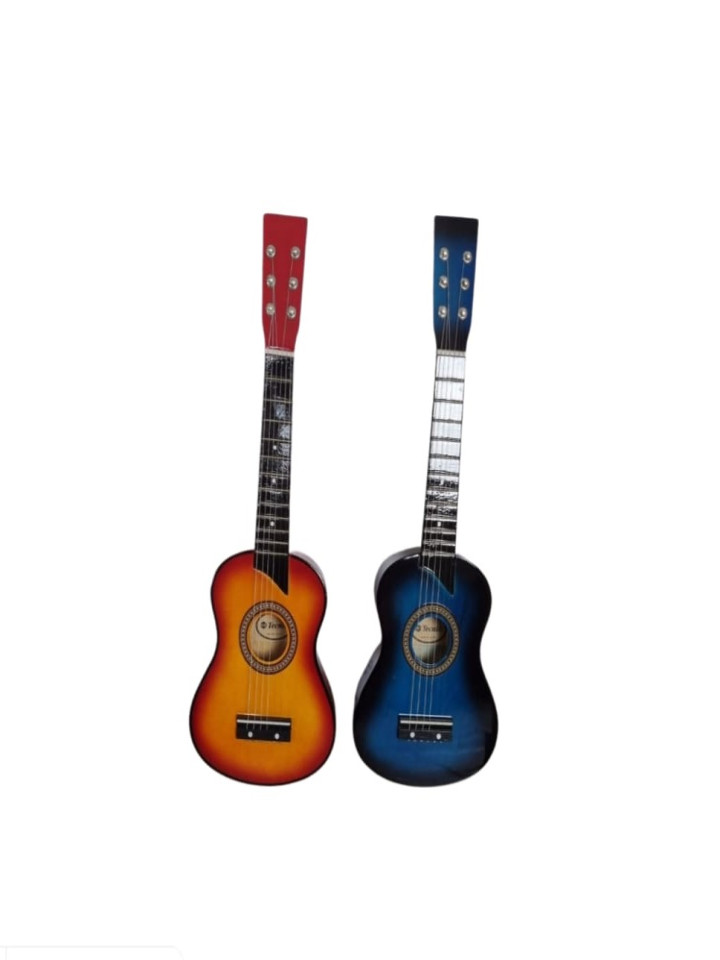 Mini Guitarra Maxtone Azul y Roja