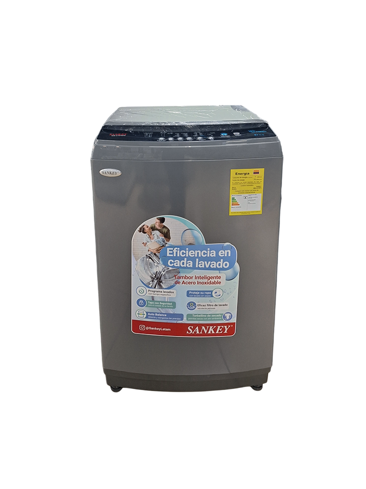 Lavadora Automtica Sankey WM-A1678PG con 16 Kg de Capacidad