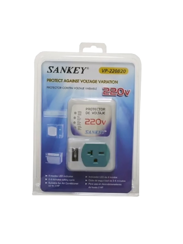 Protector de Voltaje 220V Sankey VP-220B20Logrado