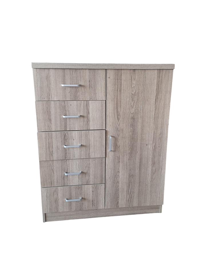 gavetero mdf natural