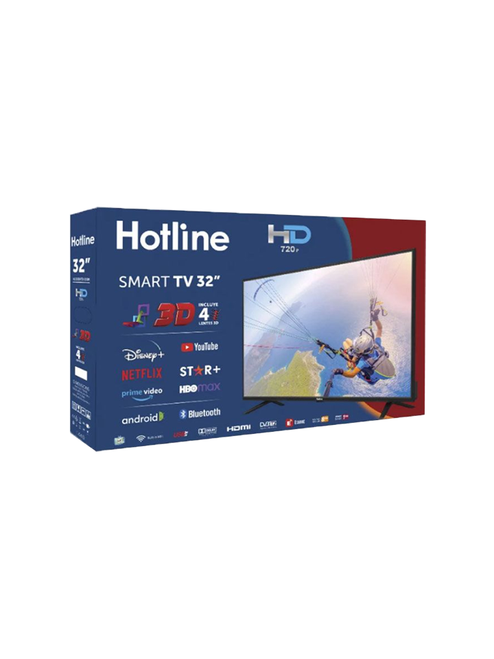 televisor  super eslim 32 plg smart