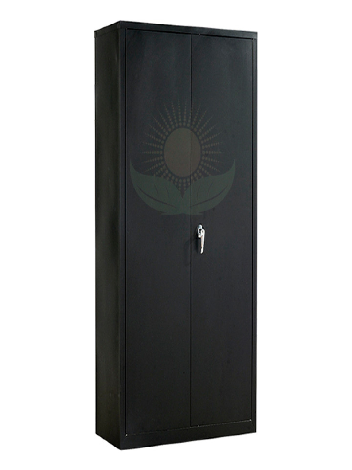 ARMARIO 2 PUERTAS METAL COLOR NEGRO