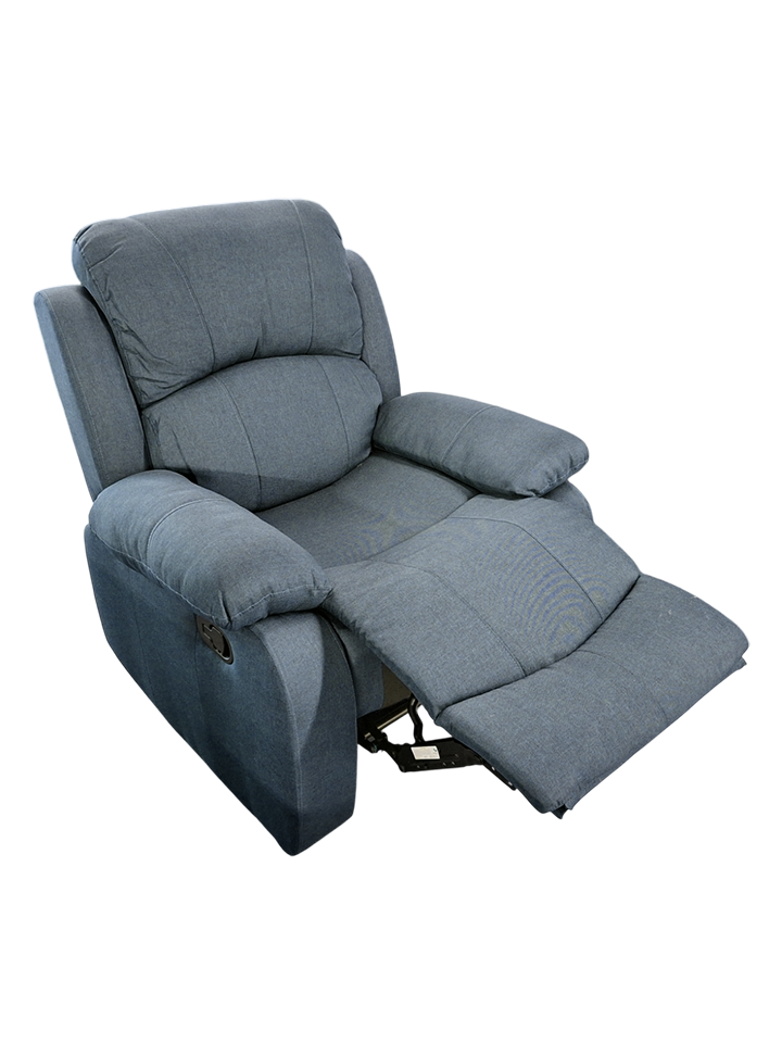 Sillon Reclinable Mecedor Color Azul