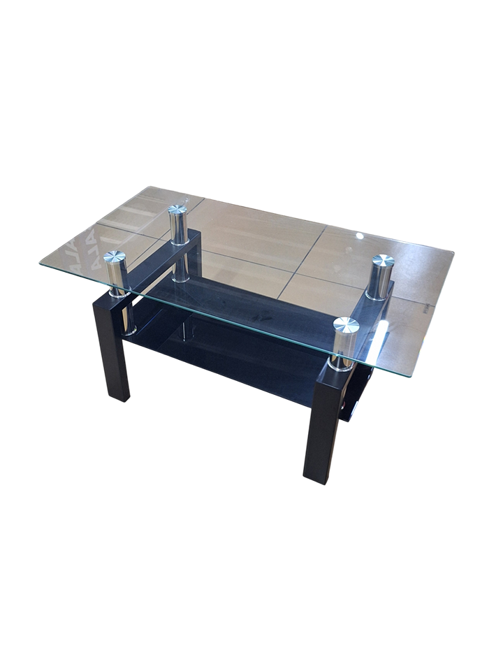 Mesa De Centro CON VIDRIO 900X500X645CM