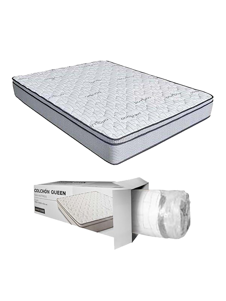 Colchon Empacado Al Vacio Queen