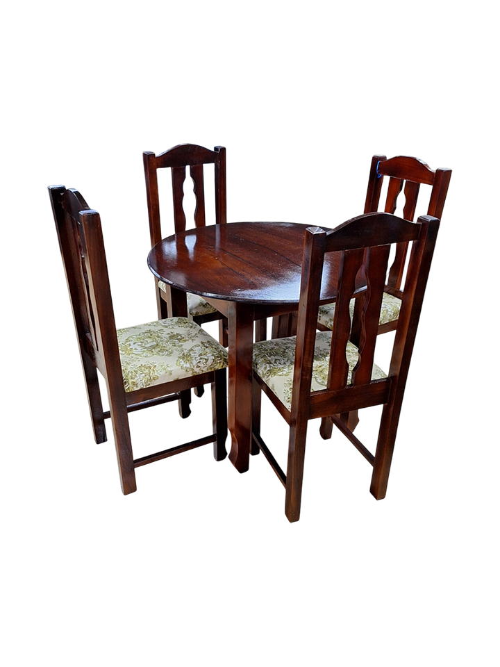 COMEDOR REDONDO 4 PUESTOS NORIEL