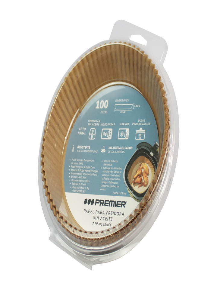 Molde papel para freidora