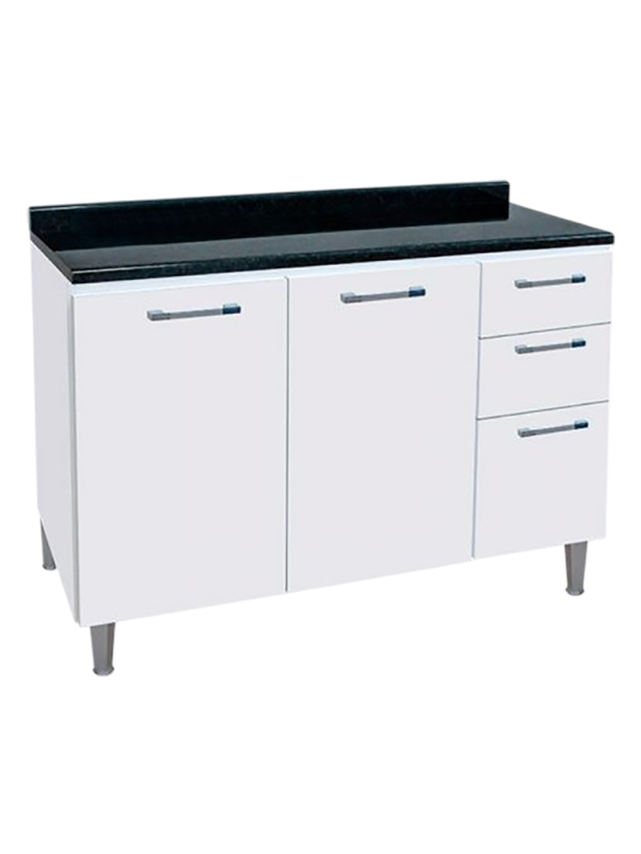 MESA BASE TRIPLE DE COCINA METAL