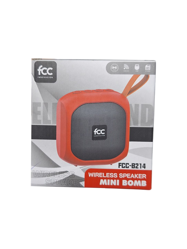 BOCINA CON BLUETHOOT FCC8214