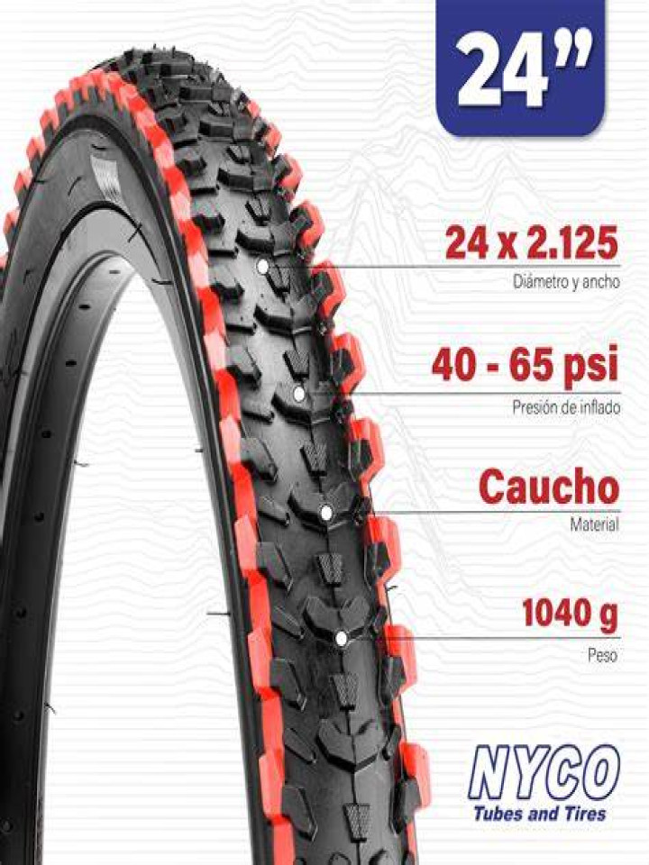 LLANTA 24 X 2.1.25 CORSA