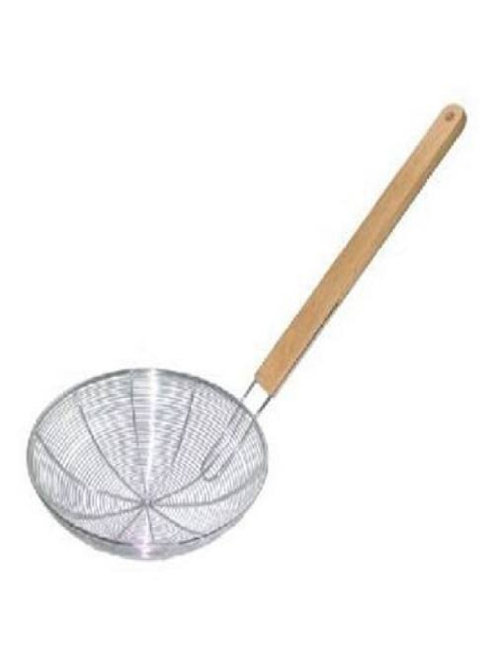 COLADOR MANGA MADERA