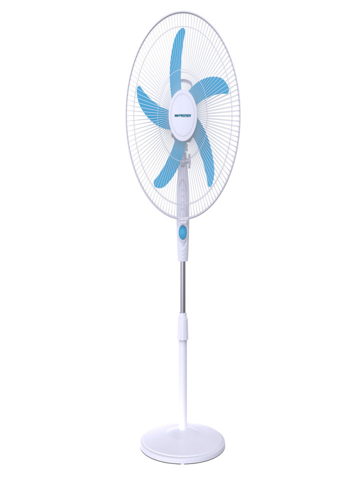 ABANICO DE  PEDESTAL  RECARGABLE 5 ASPAS