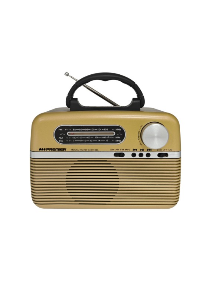 RADIO PORTATIL 3 BANDA  AMFMBTUSB